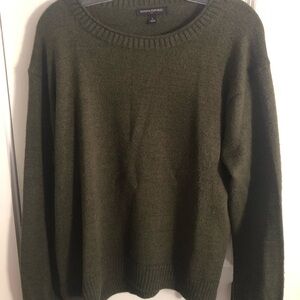 Banana Republic Dark Olive Crewneck Sweater